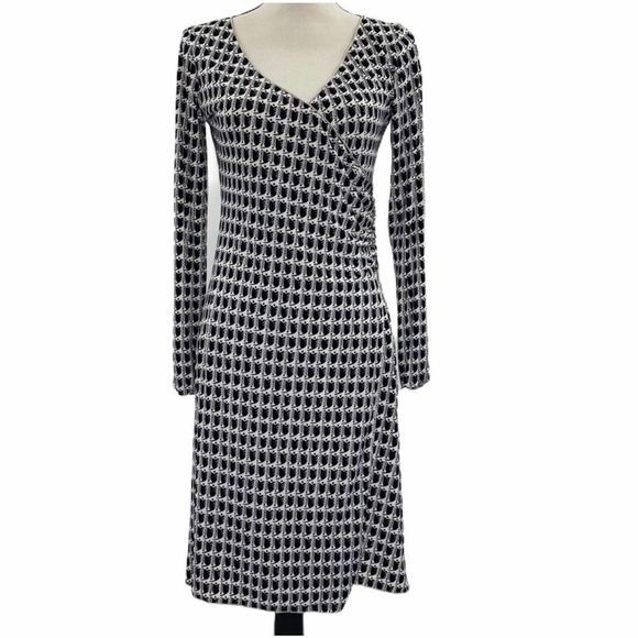 LONG-SLEEVE Wrap Dress Small - Picture 5 of 13